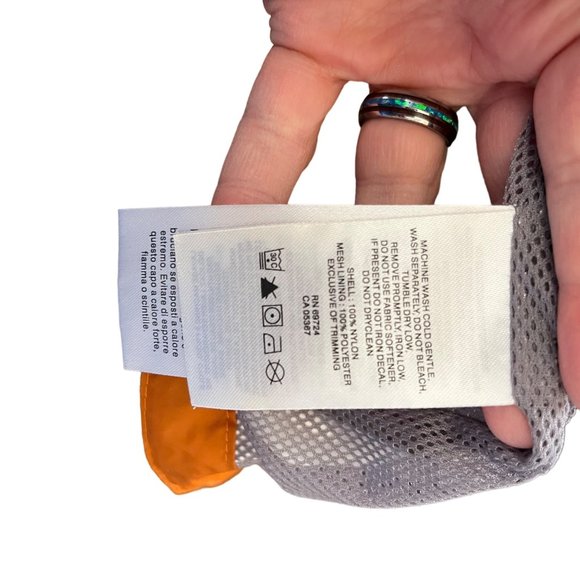 Columbia Lightweight Hooded Windbreaker Long Sleeve Zip Jacket Size XXL Active - Picture 9 of 10